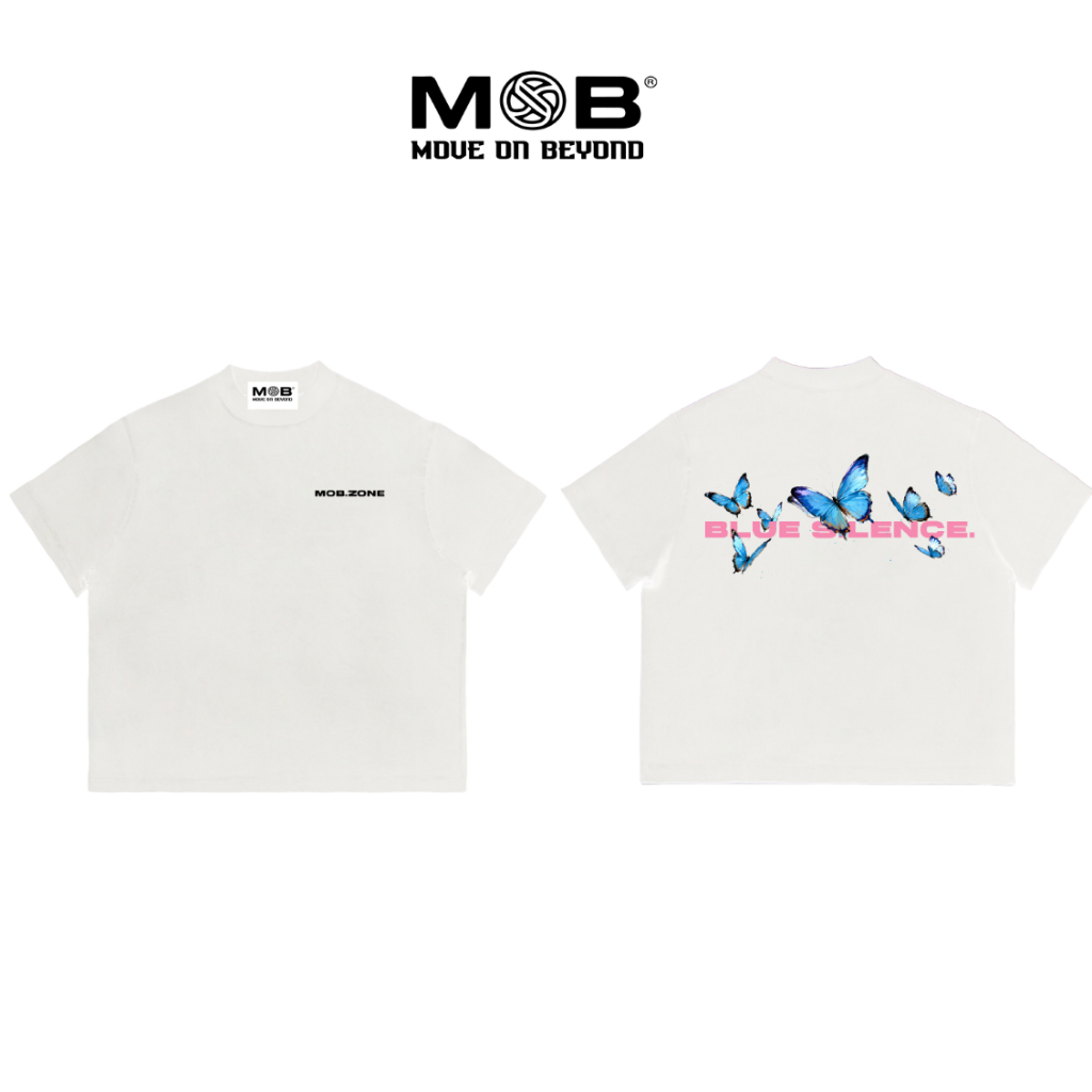 ÁO THUN FORM BOXY BUTTERFLY -270GSM-COTTON