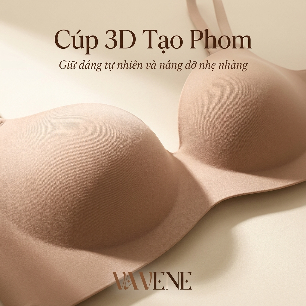 [LOẠI 1] Áo Lót Nữ Vanvene AL158 Áo Su Đúc Cup Ngang, Đệm Mỏng, Không Gọng, Không Viền, Chống Chảy Xệ | BigBuy360 - bigbuy360.vn