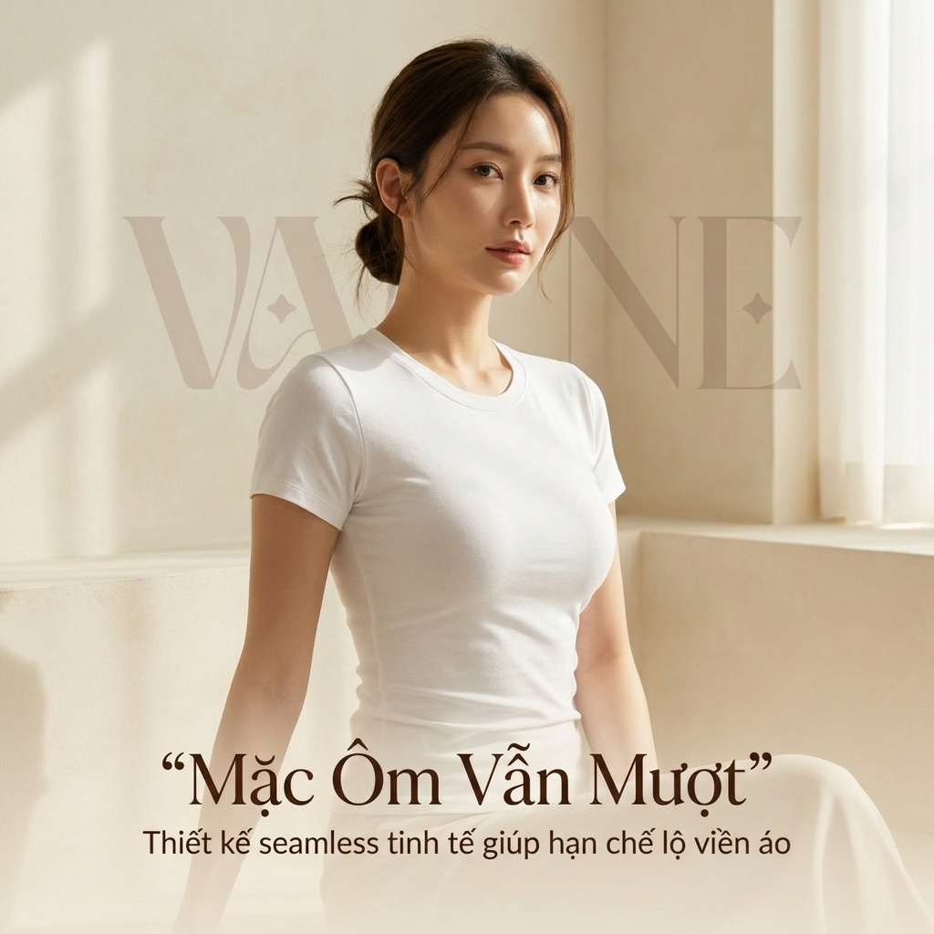 [LOẠI 1] Áo Lót Nữ Vanvene AL158 Áo Su Đúc Cup Ngang, Đệm Mỏng, Không Gọng, Không Viền, Chống Chảy Xệ | BigBuy360 - bigbuy360.vn