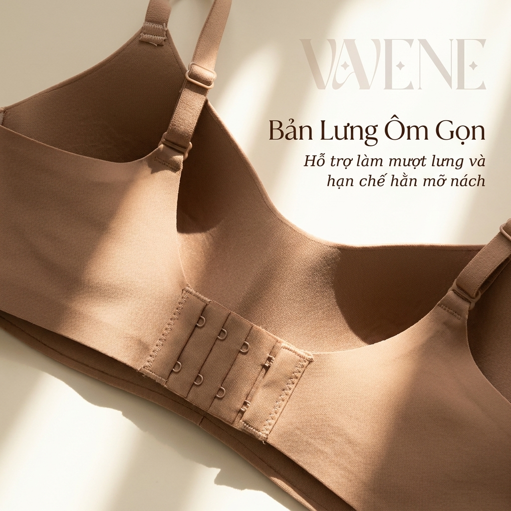 [LOẠI 1] Áo Lót Nữ Vanvene AL158 Áo Su Đúc Cup Ngang, Đệm Mỏng, Không Gọng, Không Viền, Chống Chảy Xệ | BigBuy360 - bigbuy360.vn