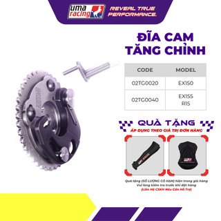 Nhông Cam, Bánh Cam UMA Racing Cho Exciter 150/155/ Honda Dream – Tăng Tốc Mượt, Chạy Êm