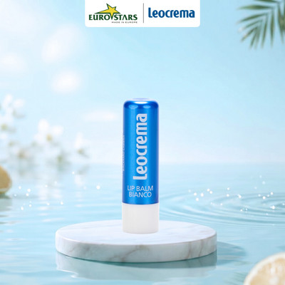 Son dưỡng môi LEOCREMA 5.5g Nhập Khẩu Chính Hãng Ý - Cấp Ẩm Sâu, Dưỡng Mềm Mịn, Lành Tính Cho Mội Loại Da