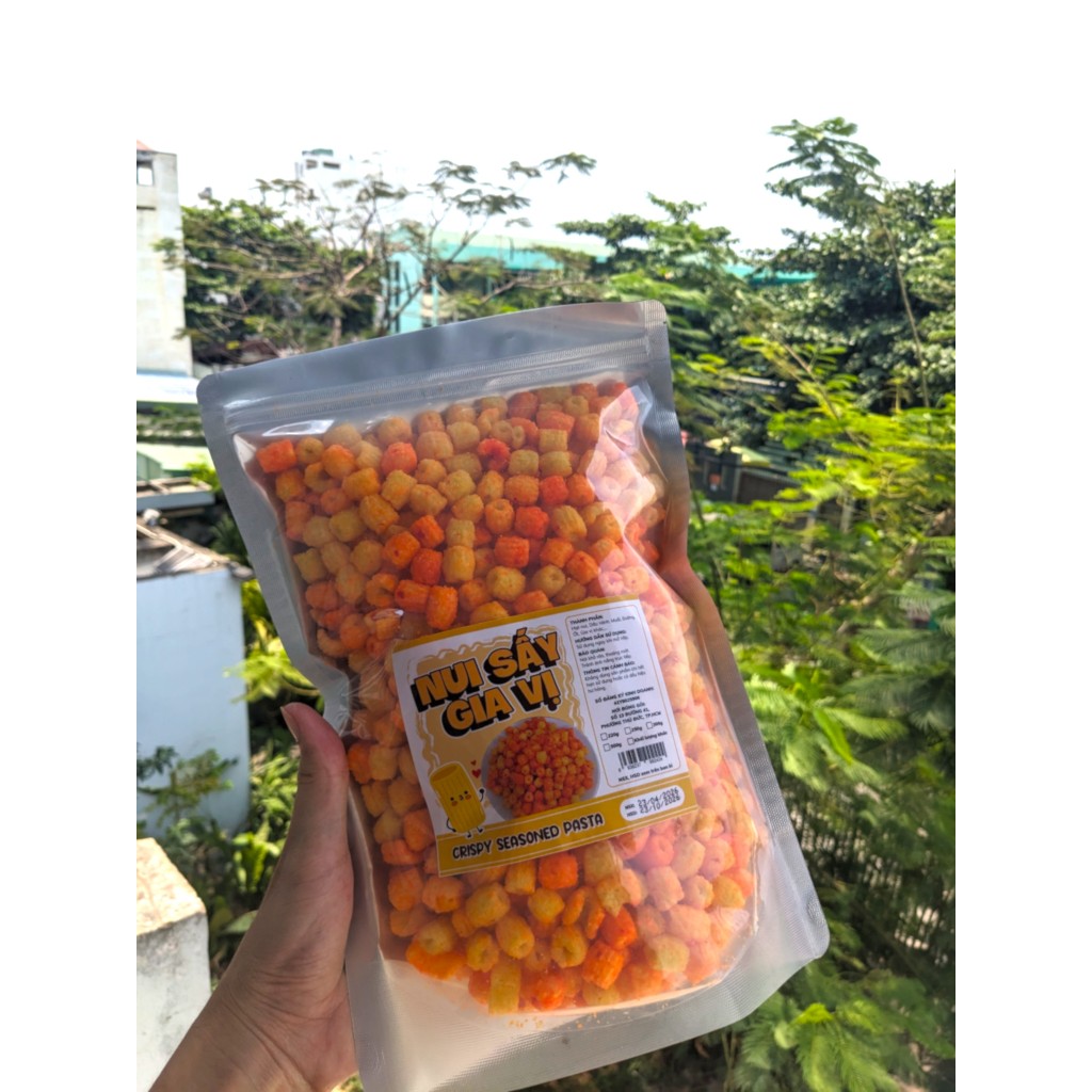 Nui xấy gia vị & nui xấy giòn - 500G