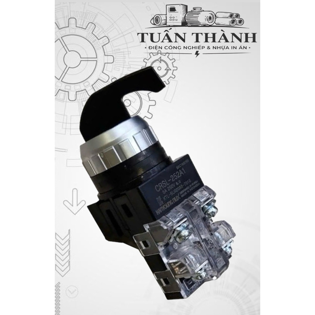 [HANYOUNG NUX] Công Tắc Xoay 2 Vị Trí 3 Vị Trí CRSL-252A1 CRSL-303A1