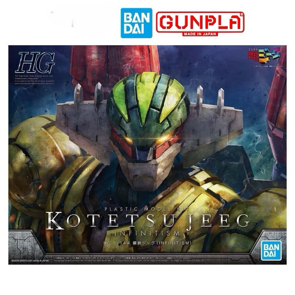 Mô Hình Lắp Ráp HG 1/144 KOTETSU JEEG (INFINITISM) Bandai  - GundamGao