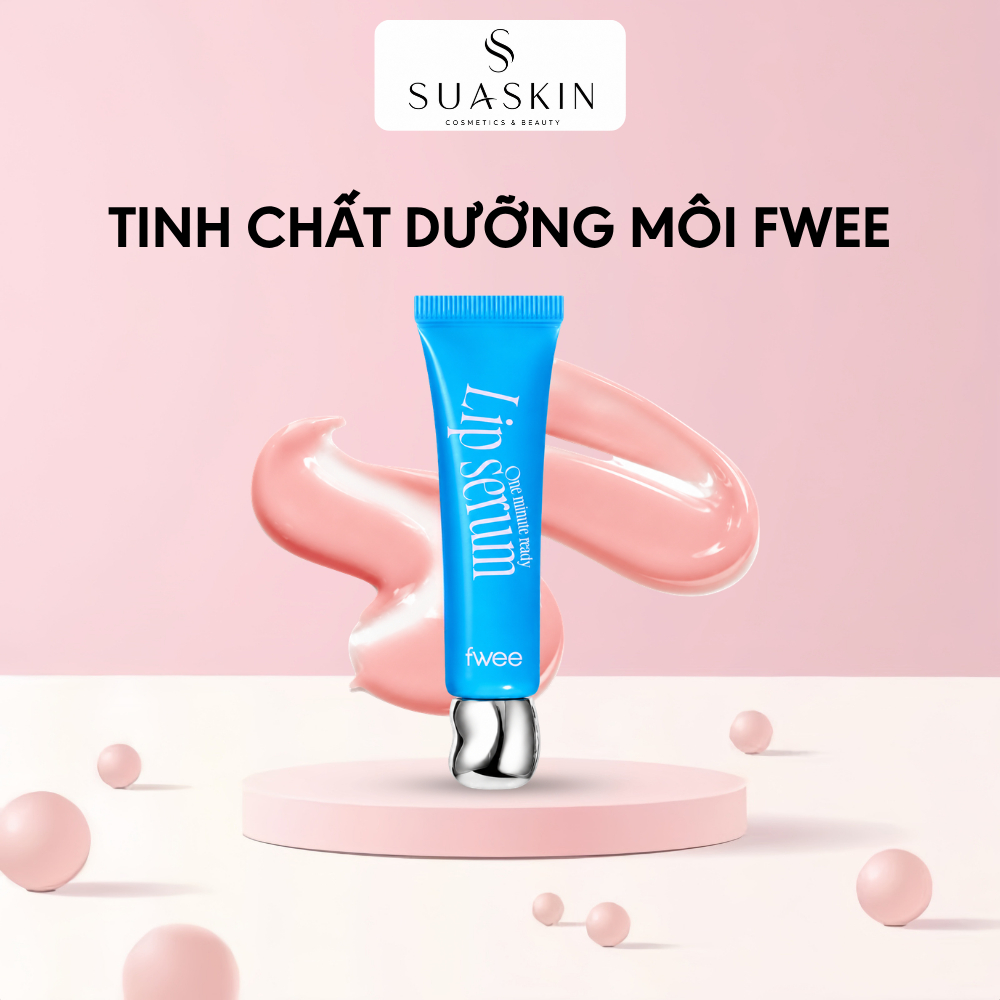 Tinh Chất Dưỡng Môi Mềm Mịn FWEE One Minute Ready Lip Serum 9g Chính Hãng Hàn Quốc - SuaSkin