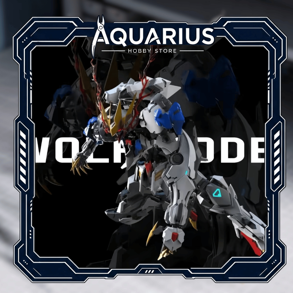 [CÓ SẴN] MÔ HÌNH LẮP RÁP 1/100 BARBATOS LUPUS REX WOLF MODEL