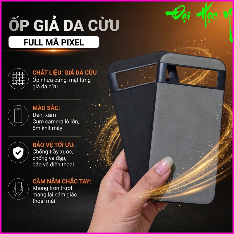 Ốp Lưng giả da cừu Google Pixel 10/ Pixel 10 Pro/ Pixel 10 Pro XL.... Cao cấp sang trọng