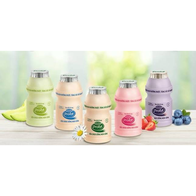Combo 2 lốc sữa chua uống lợi khuẩn probi 65ml