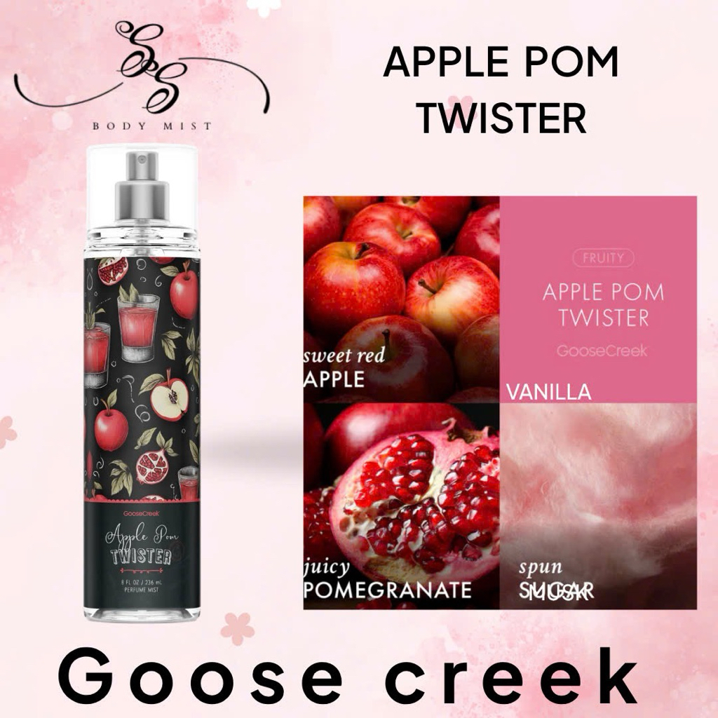 MINI TESTER- APPLE POM TWISTER- Xịt thơm body mist