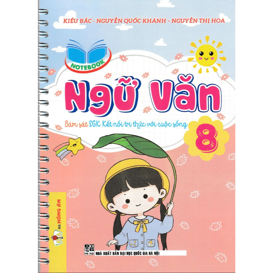 Sách - Notebook Ngữ Văn 8 (Bám Sát SGK Kết Nối Tri Thức Với Cuộc Sống) (HA)