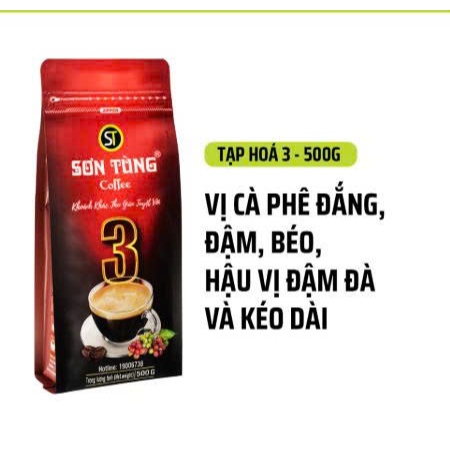 Cà phê Sơn Tùng số 3 gói 500g