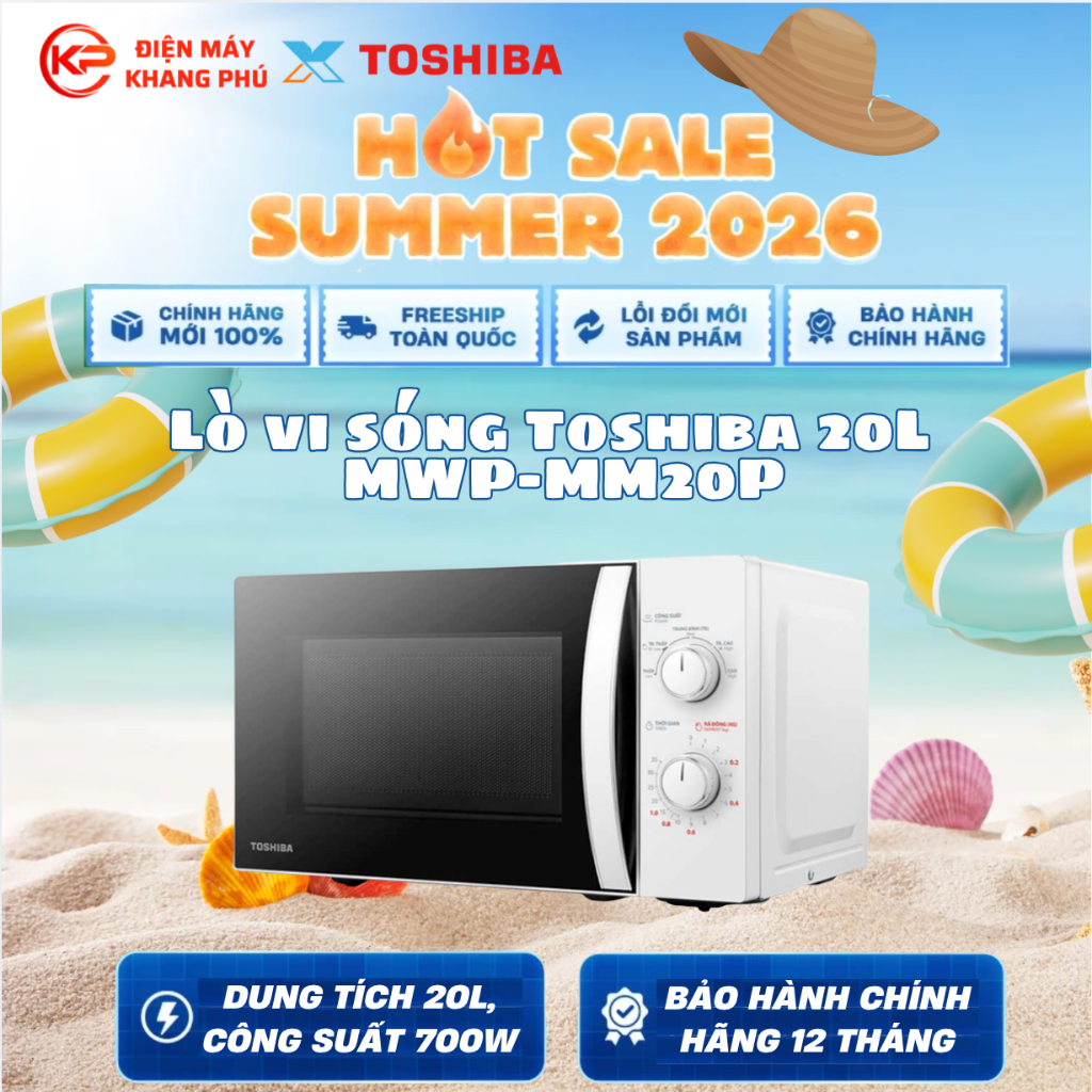 Lò vi sóng 20L Toshiba MWP/MW2-MM20P
