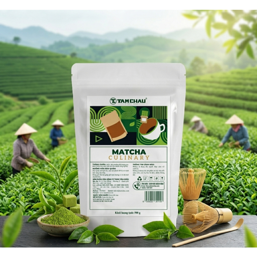 [TÂM CHÂU] Culinary Matcha 500gr