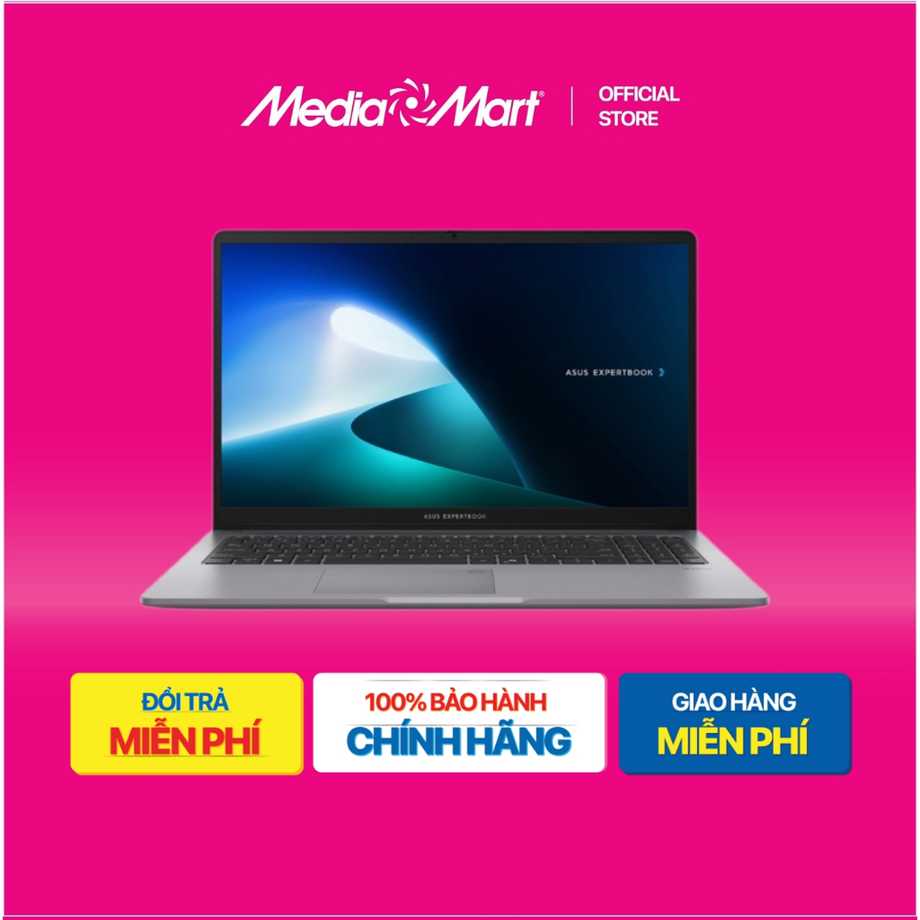 [ Mediamart Mall ] Laptop Asus ExpertBook P1503CVA-S71707W BH chính hãng,Ship 0đ