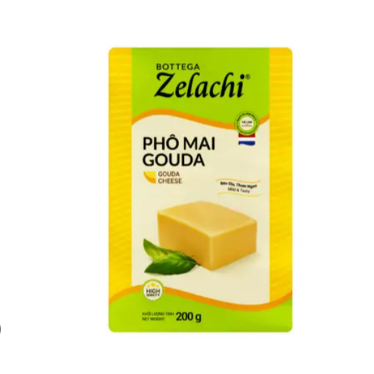 123Clickvn Phô mai gouda Bottega Zelachi 200g