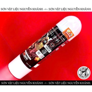 SƠN XỊT SAMURAI 2K01 MÀU TRONG 400ML – SƠN BÓNG 2K TRONG SUỐT, PHỦ BẢO VỆ BỀ MẶT