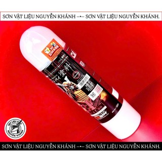 SƠN XỊT SAMURAI 2K01 MÀU TRONG 400ML – SƠN BÓNG 2K TRONG SUỐT, PHỦ BẢO VỆ BỀ MẶT