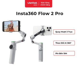Gimbal Chống Rung Điện Thoại Insta360 Flow 2 Pro Standard Bundle Chính hãng | Theo Dõi AI 360°