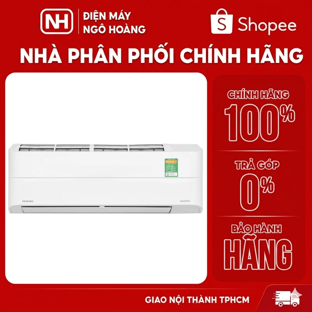 Máy lạnh Toshiba Inverter 1.5 HP RAS-H13Z2KCVG-V