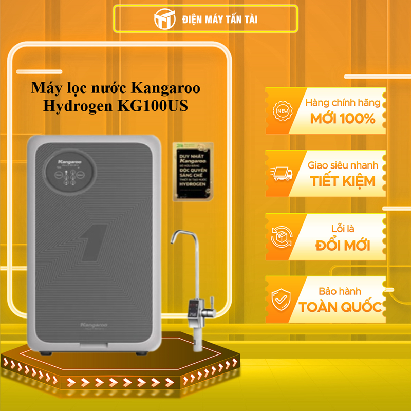 KG100US - Máy lọc nước Kangaroo 5 Lõi Hydrogen KG100US - GIAO TOÀN QUỐC