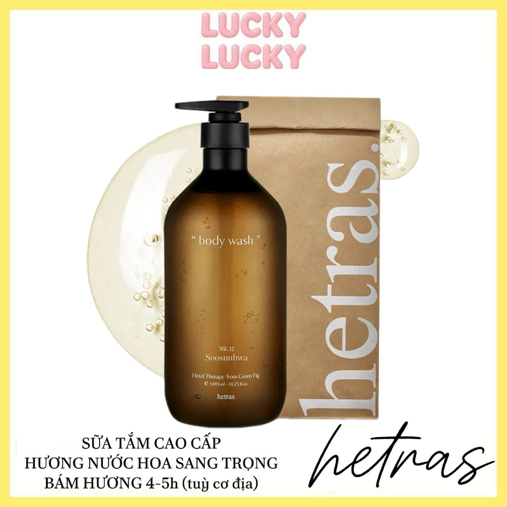Sữa Tắm Hương Nước Hoa Hetras Body Wash 1013ml