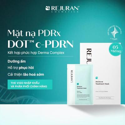 Mặt Nạ REJURAN PDRx chứa DOT™ c- PDRN Dưỡng Ẩm Lên Đến 48H, Làm Dịu Hỗ Trợ Phục Hồi MASK 23ml - 5 MIẾNG