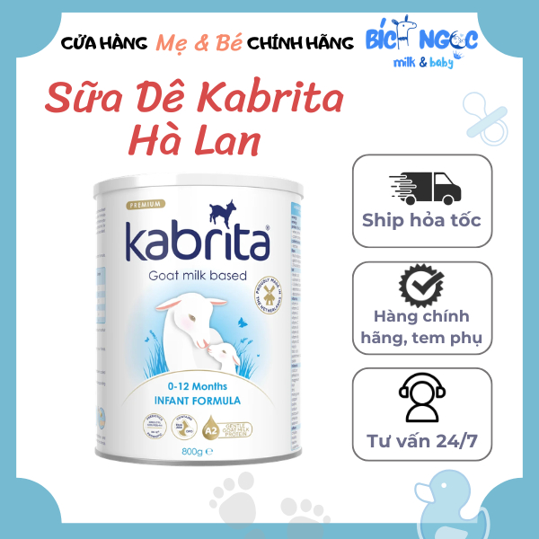 Date 2027 l Sữa dê Kabrita Hà Lan số 1 (0 - 12 tháng)