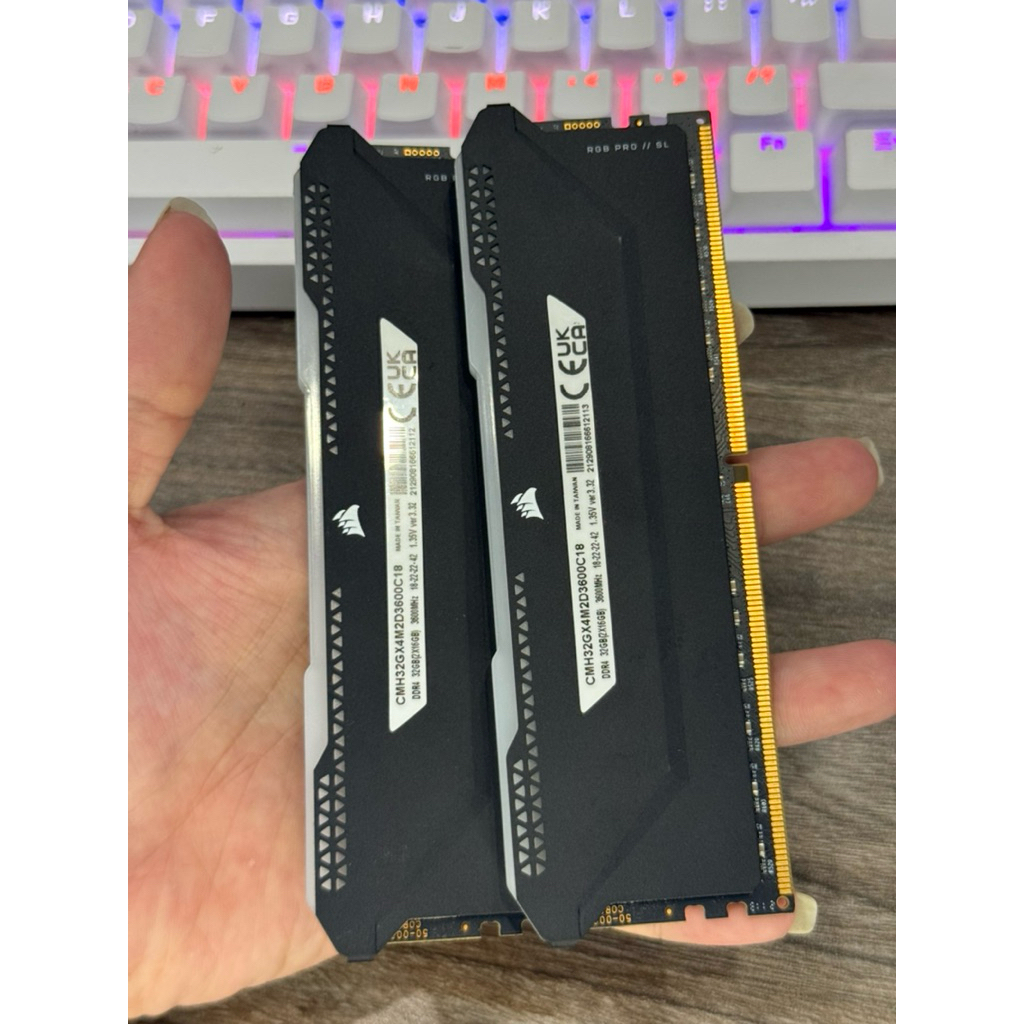 Kit Ram Pc Corsair Vengeance RGB Pro SL 32GB (2x16GB) DDR4 3600MHz