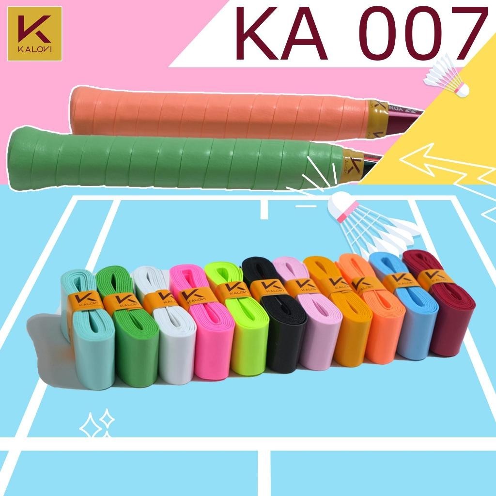 (Combo 5) Cuốn Cán Vợt Cầu Lông, Pickleball, Tennis, Bi-a Kalovi KA007, Êm Ái Bám Dính Tuyệt Vời