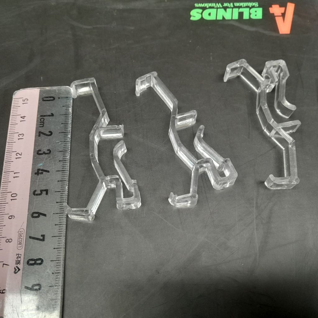 móc nhựa cài nẹp rèm gỗ bản lan gỗ 5cm,phụ kiện rèm gỗ