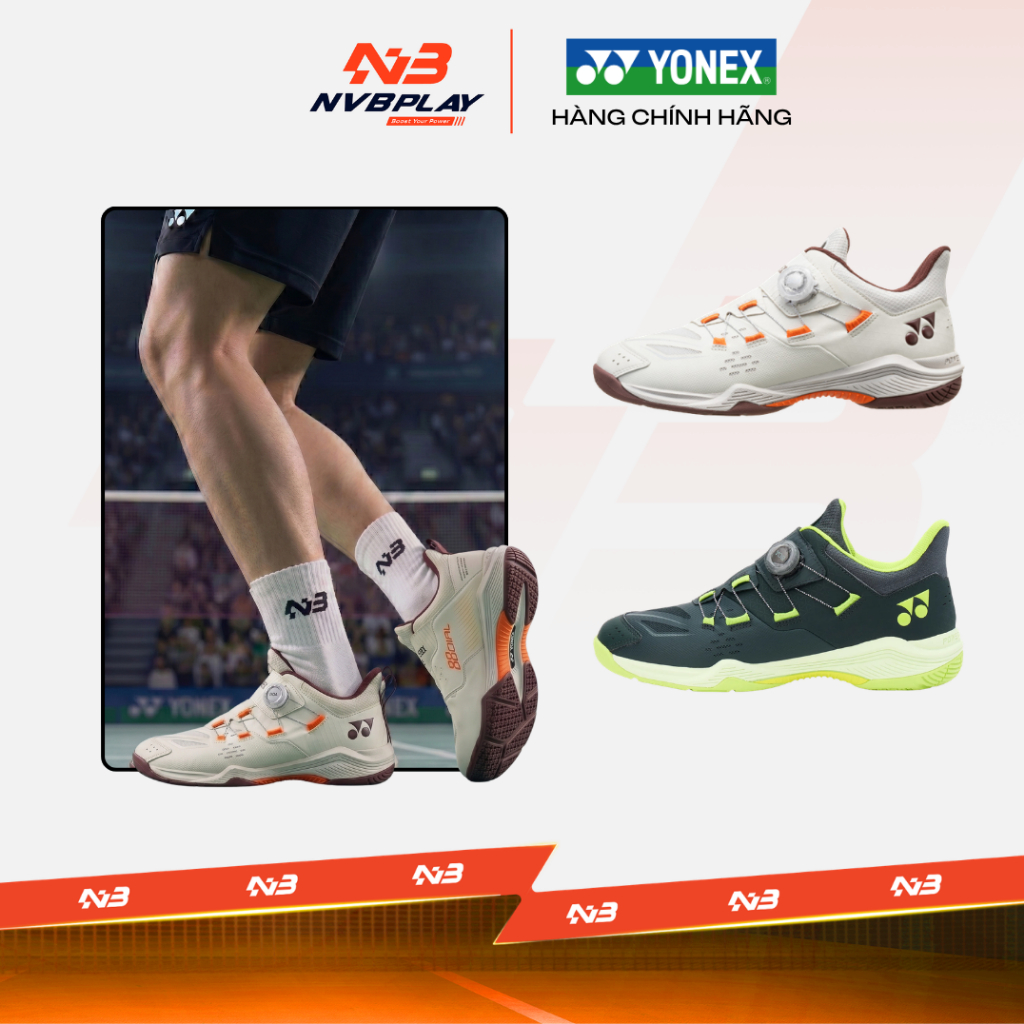 Giày Thể Thao Yonex Power Cushion 88 Dial 3 - 88 Dial 3 Wide - Êm Ái, Hệ Thống Núm Vặn BOA Tiện Lợi 
