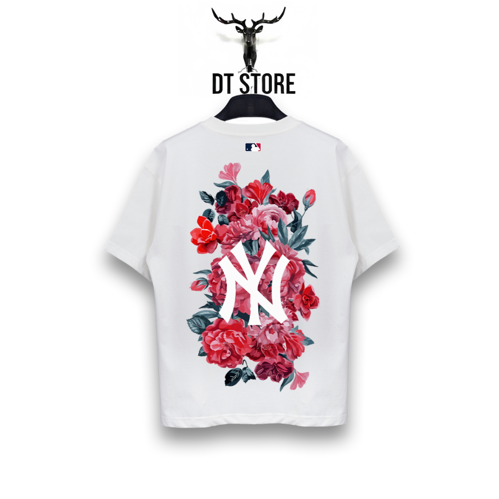 ÁO THUN MLB BÓNG CHÀY DT37 - VẢI COTTON CAO CẤP FORM RỘNG UNISEX - DT STORE - MLB064