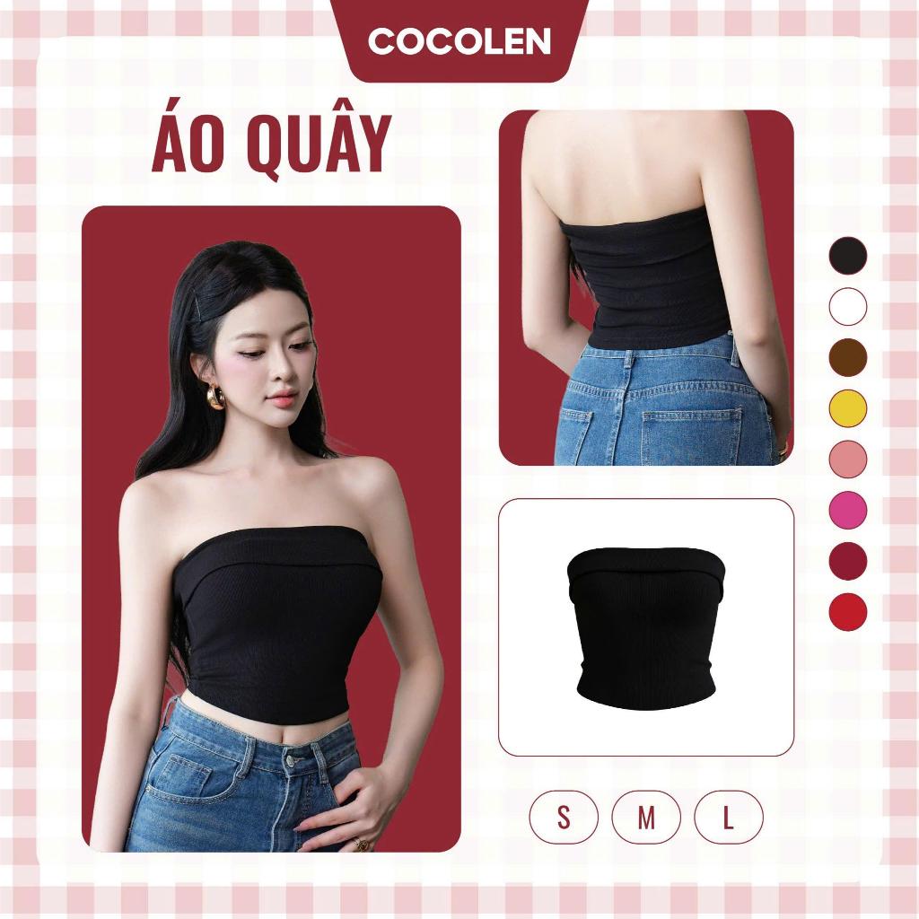 [KHÔNG MÚT NGỰC] Áo Quây Chun Chống Trượt COCOLEN – Chất Liệu Cotton Tăm Nhí Hàn Thoáng Mát. #A030 | BigBuy360 - bigbuy360.vn