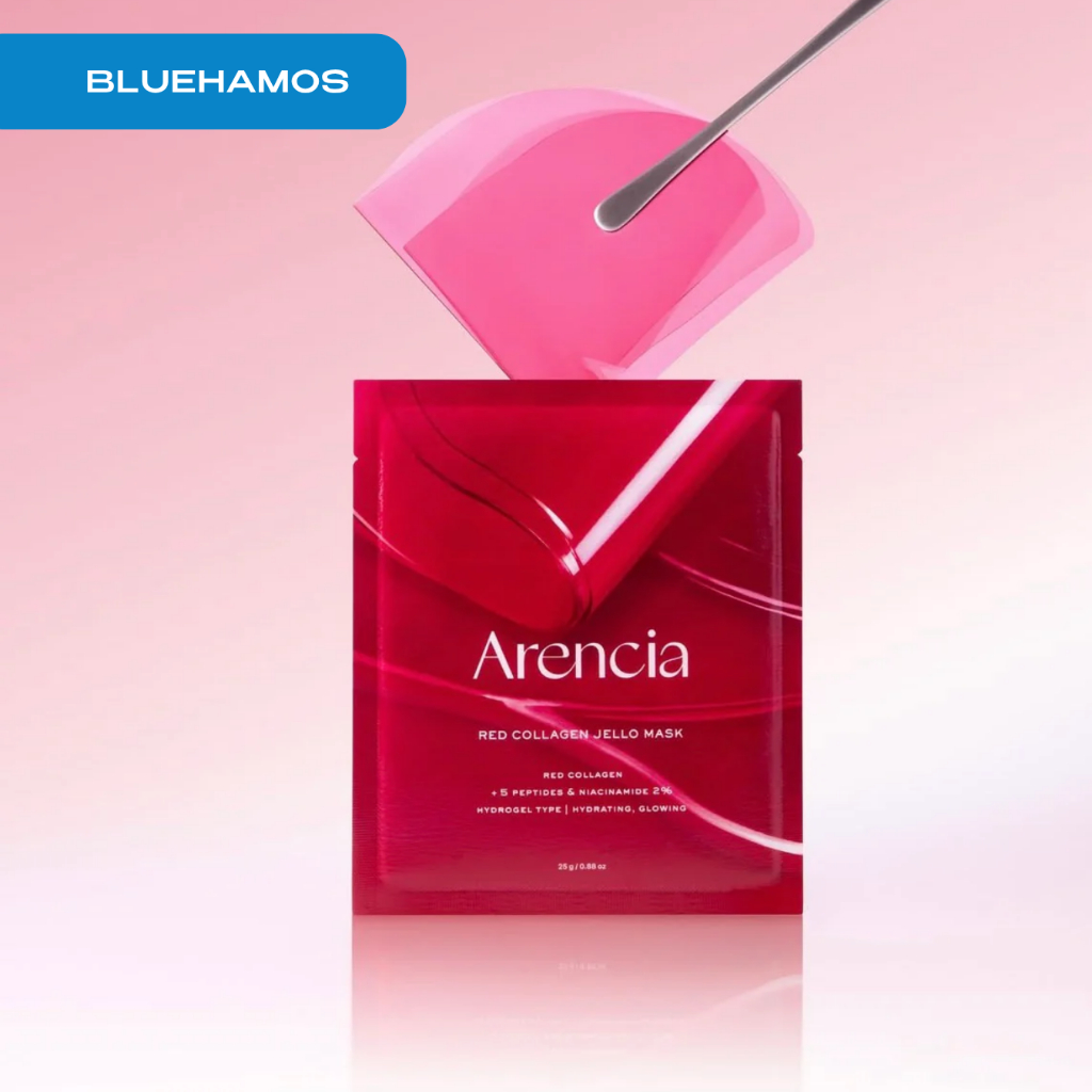 Mặt nạ thạch collagen đỏ Arencia Red Collagen Jello Mask