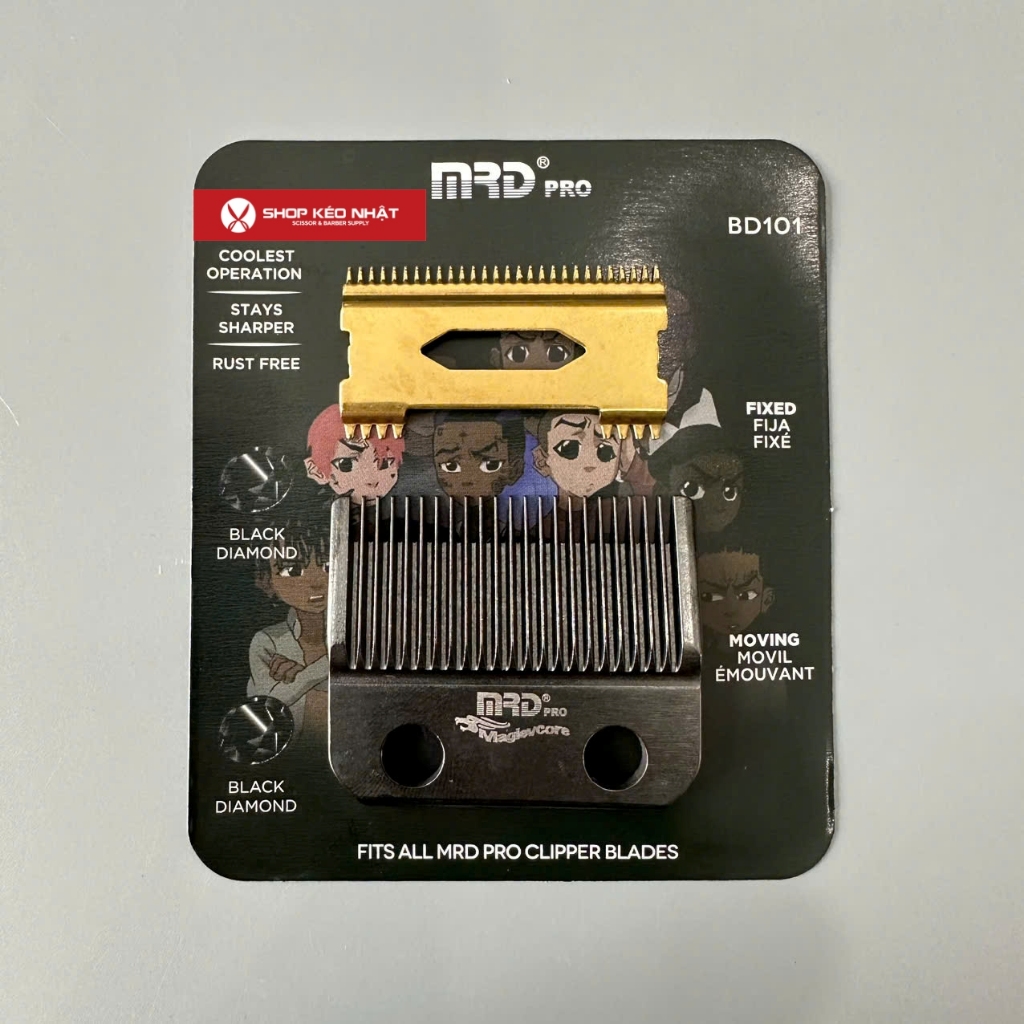 Lưỡi tông đơ cắt tóc 2.0 thay thế cho tông MRD, Gamma, TUFT, SC