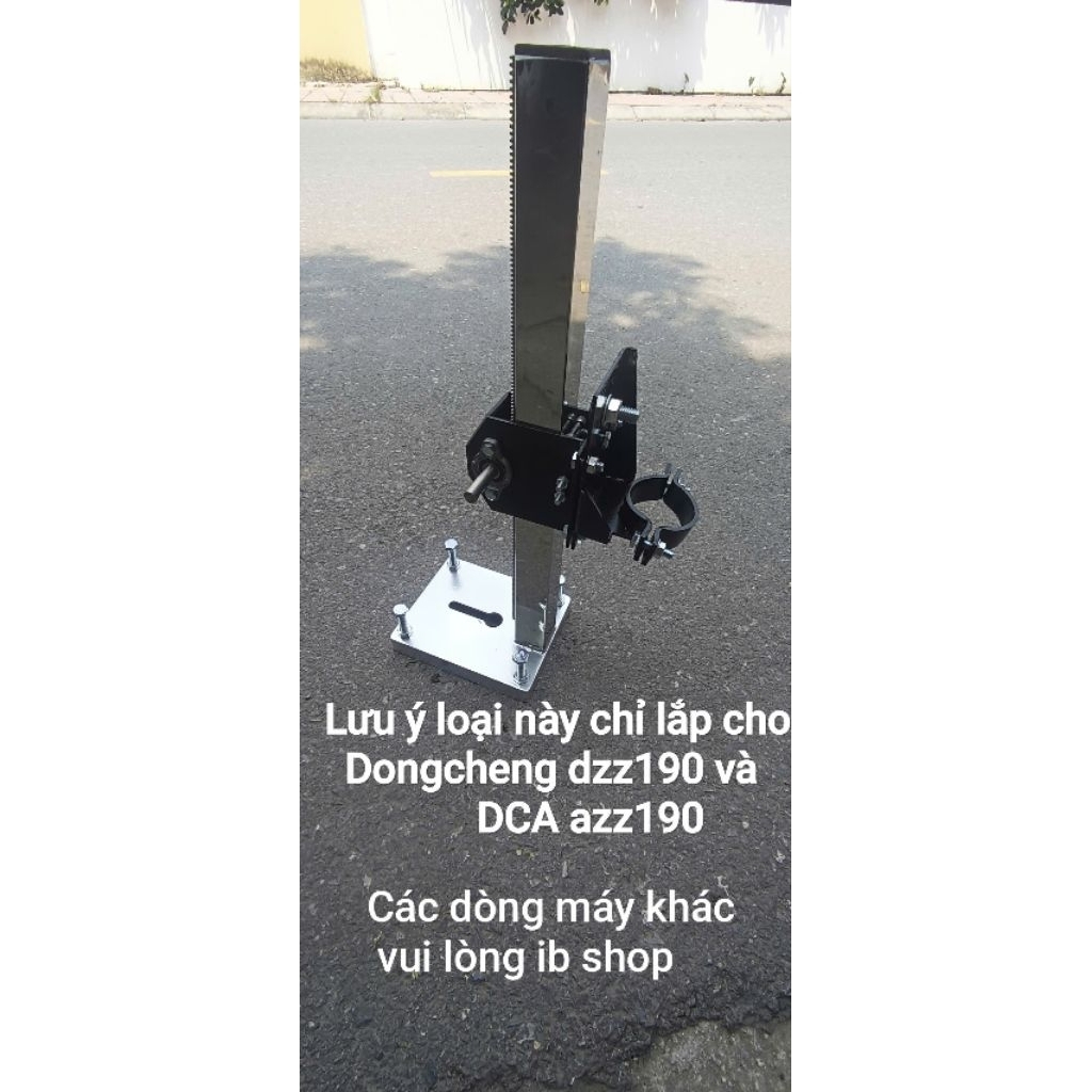 chân giá máy khoan rút lõi Dongcheng dzz190 và DCA azz190