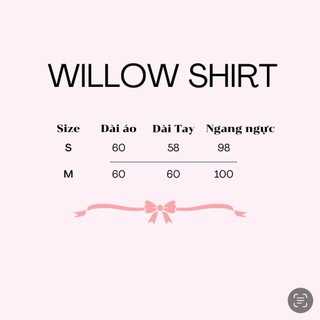 Áo Sơ Mi Thô Nữ Thiết Kế Xếp Ly Cổ Peter Pan Che Khuyết Điểm V1 Hiệu Quả Willow Mayberoom