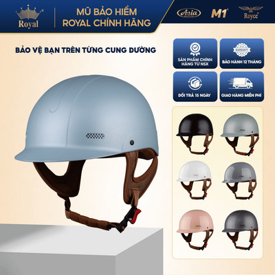 Mũ bảo hiểm nửa đầu M1 S04 đi xe máy cho nam và nữ chính hãng tại nhà sản xuất, Bh 12 tháng
