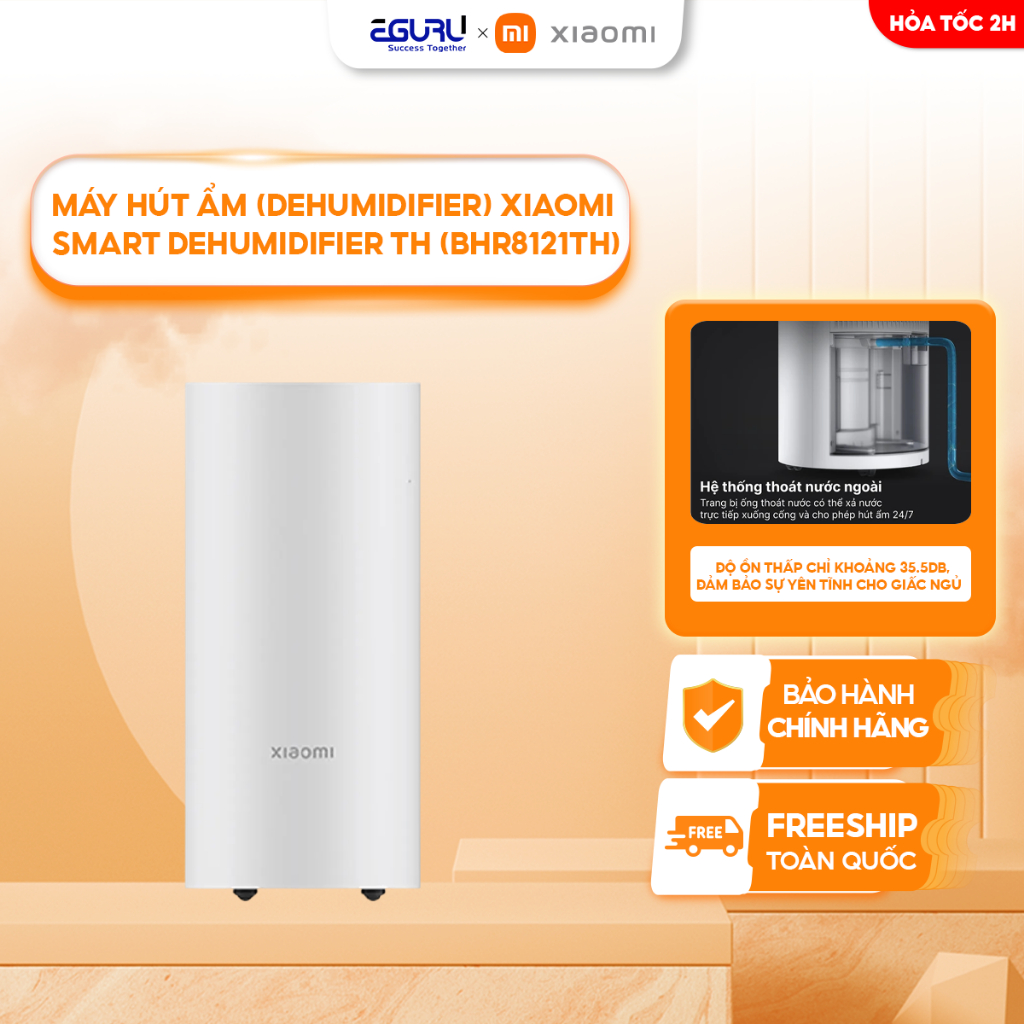 Máy hút ẩm thông minh Xiaomi 22L- Xiaomi Smart Dehumidifier 22L BHR8121TH - Hàng Chính Hãng