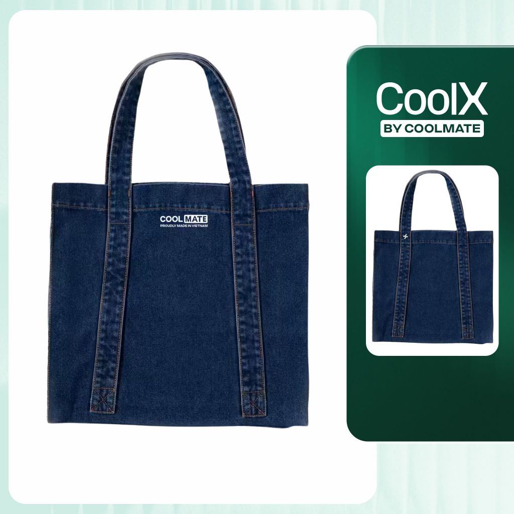 Túi Tote Denim CoolX by Coolmate