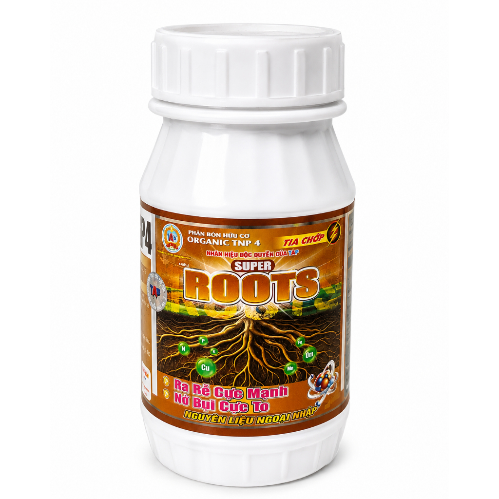Super Roots Organic TNP4 – Hỗ Trợ  Siêu Ra Rễ Mạnh, Nở Bụi Tốt