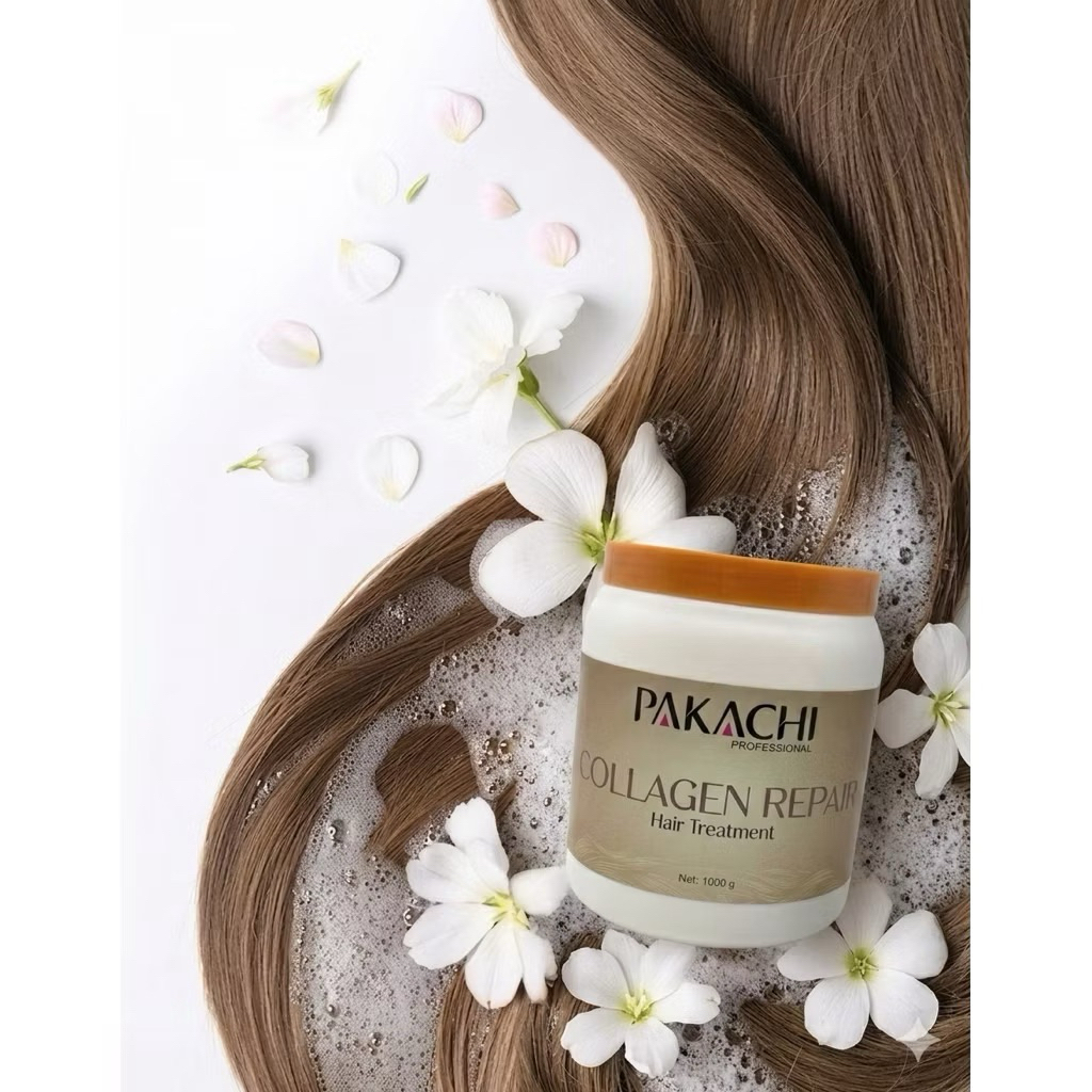 Kem Ủ Tóc PAKACHI Collagen Repair Hair Treatment 1000g