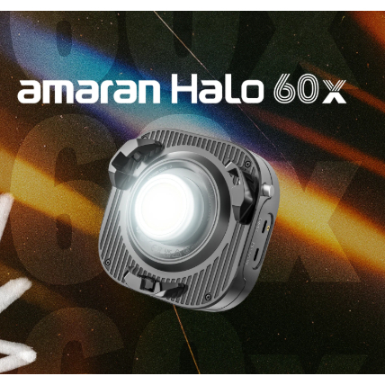 Đèn amaran Halo 60x – Đèn COB Bi-Color 63W, 3270 Lux, Bowens - Hàng Chính Hãng BH 12 Tháng