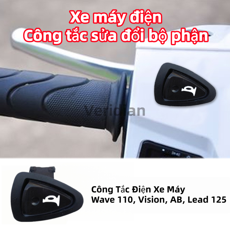 Công Tắc Điện Xe Máy Wave 110, Vision, AB, Lead 125 – Công Tắc Đèn, Còi, Đề, Xi Nhan RSX, Wave S110,