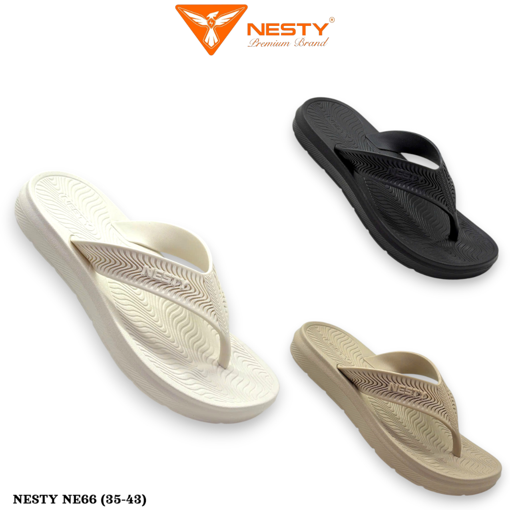 NESTY | Dép nam nữ size 35-43 Dép kẹp tông nhựa bản to ôm chân đế EVA siêu êm chống trơn trượt NE66