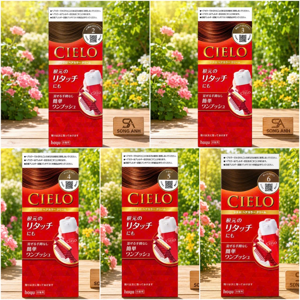 Nhuộm Tóc Cielo Ex Cream Nhật Bản