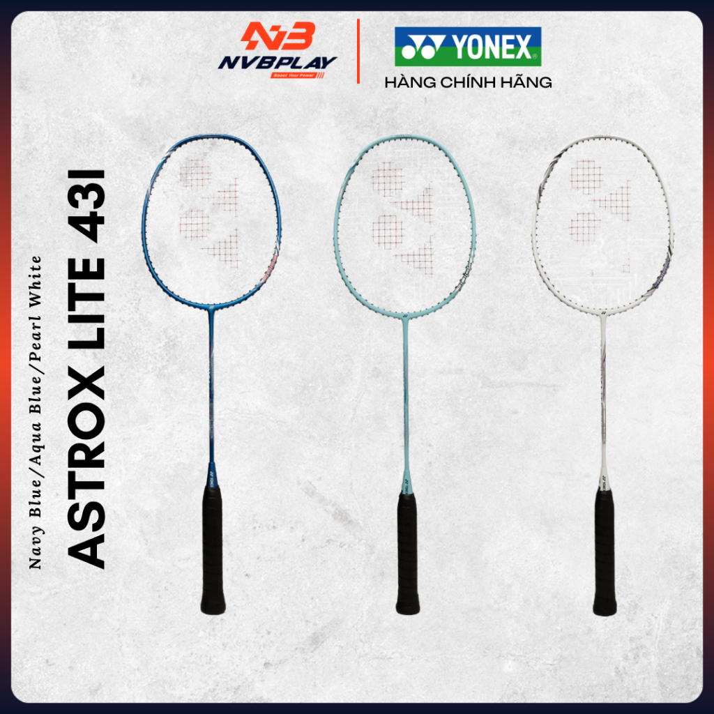 Vợt Cầu Lông Yonex Astrox Lite 43i Chính Hãng (Chưa Căng Dây) - 4U5Z - Thiết Kế Hiện Đại, Thân Dẻo T