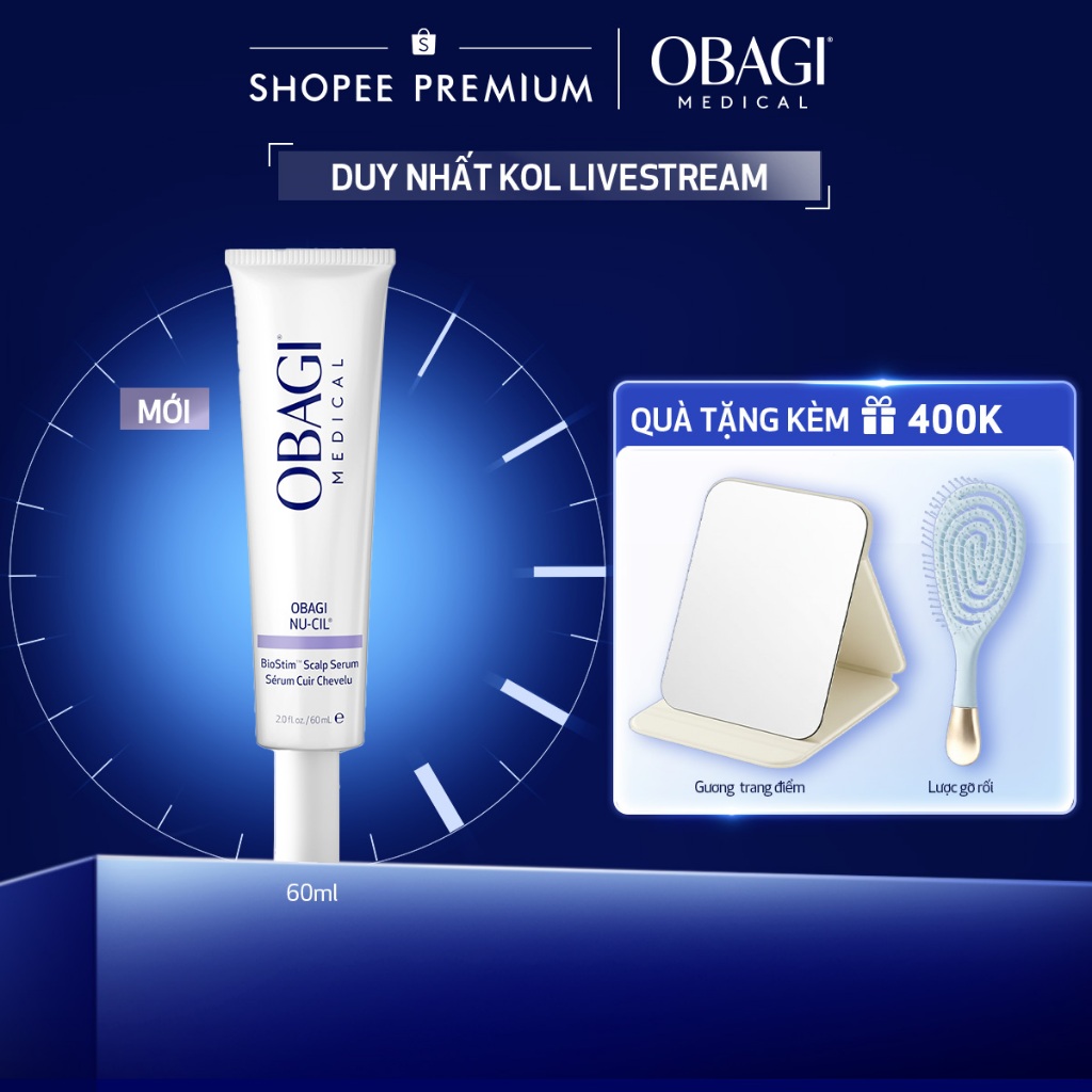 [Obagi x KOL] Serum Dưỡng Da Đầu & Nang Tóc Obagi Nu-cil® Biostim™