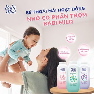 Combo 5 Phấn thơm Babi Mild 160Gx5